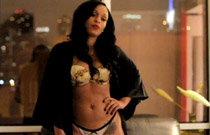 Gallery image from movie. Tahiry in a bra.